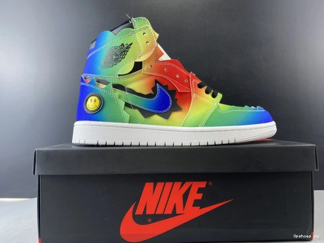 OG 1 "J BALVIN" HIGH JORDAN DC1786-125 BALVIN’S J AIR MULTI-COLOR 1104
